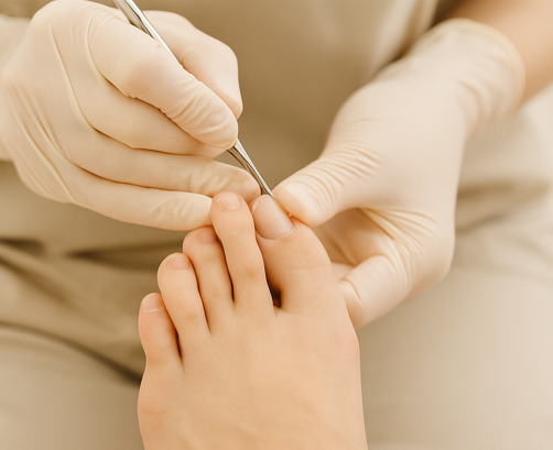 Foot treatment procedure
